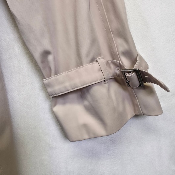 Worthington Trench‎ Coat Womens XL Beige Classic Old Money Timeless Capsule Chic - Picture 15 of 16